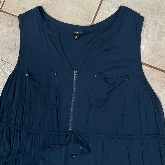 TORRID 4X Navy Tunic Mini Dress - Picture 6 of 9